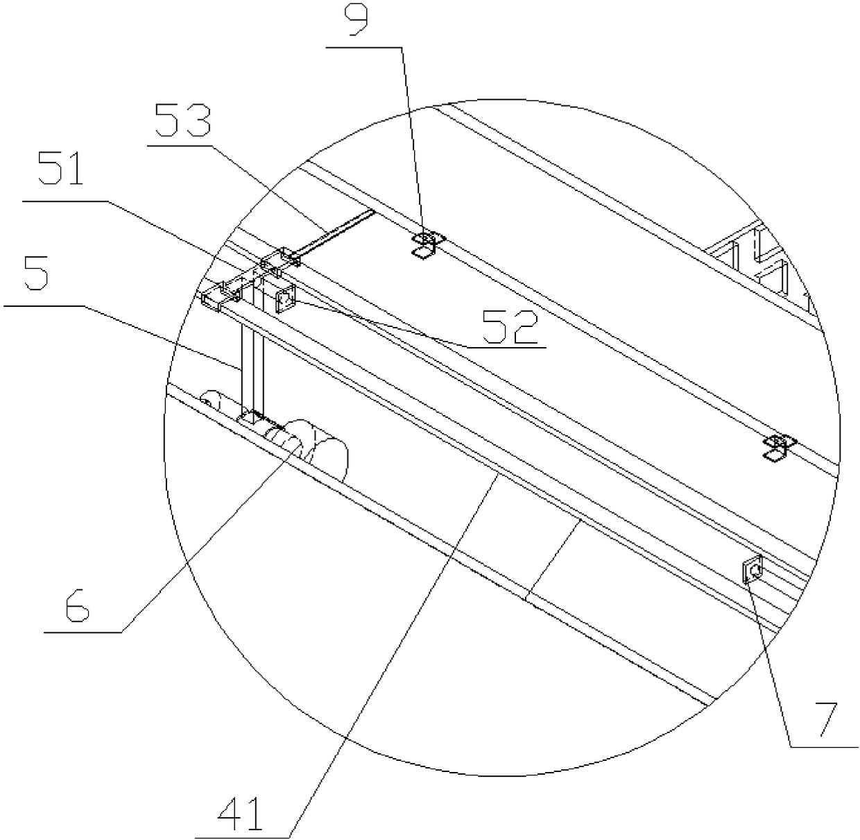 Underwater propeller testing device