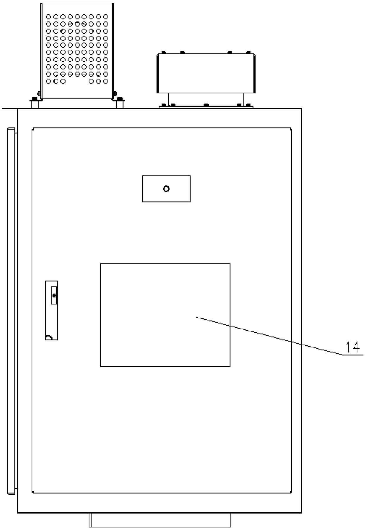 Power distribution cabinet for electrical engineering machinery