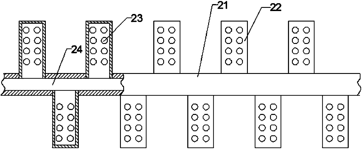 Biological-organic fertilizer sterilization and drying device