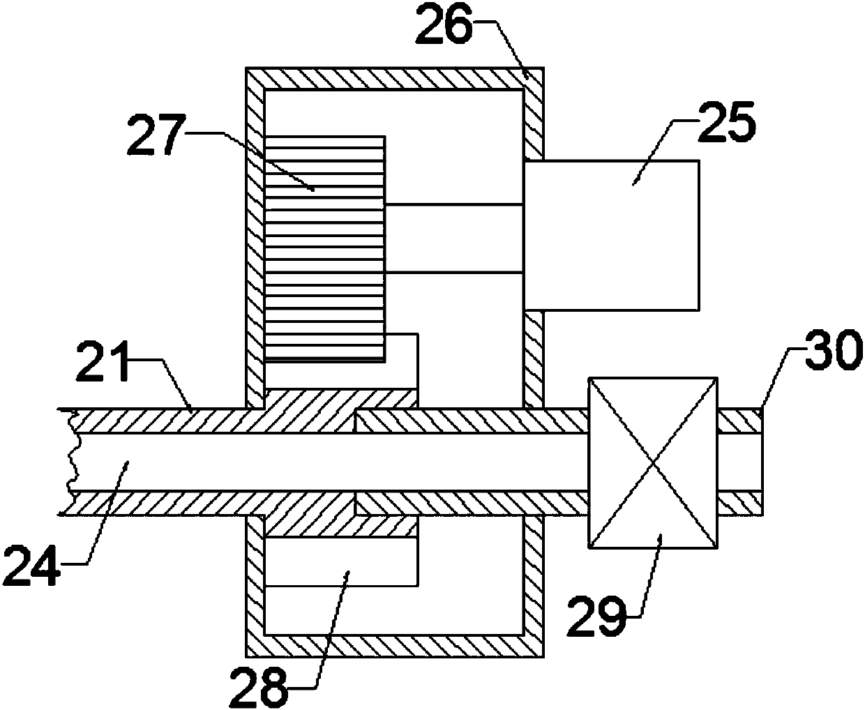 Biological-organic fertilizer sterilization and drying device