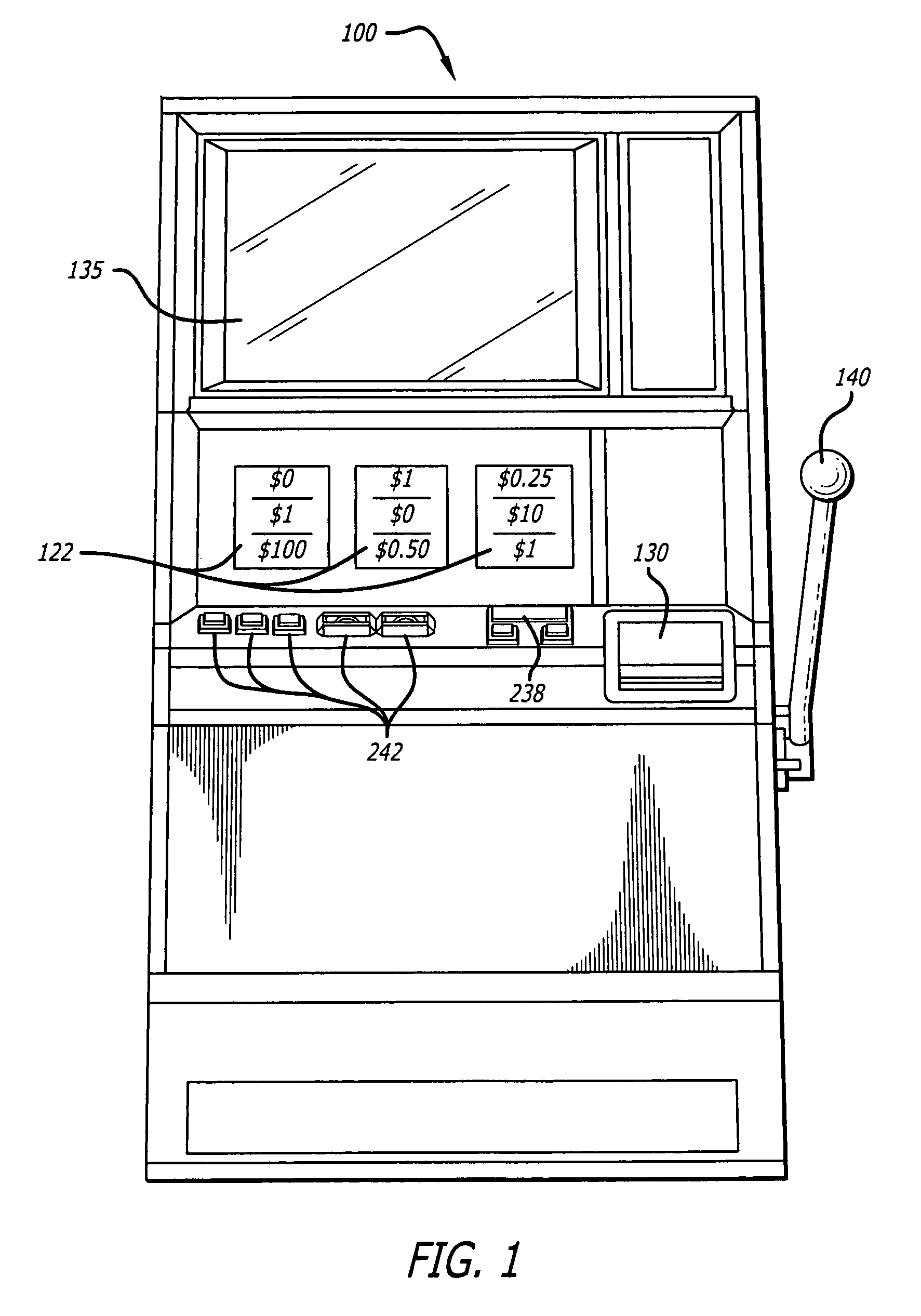 Game machine having a plurality of ways for a user to obtain payouts based on the appearance of any and all symbols within an active symbol matrix ("what you see is what you get")