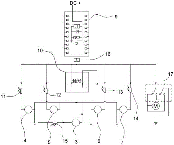 Camera with automatic rotating device