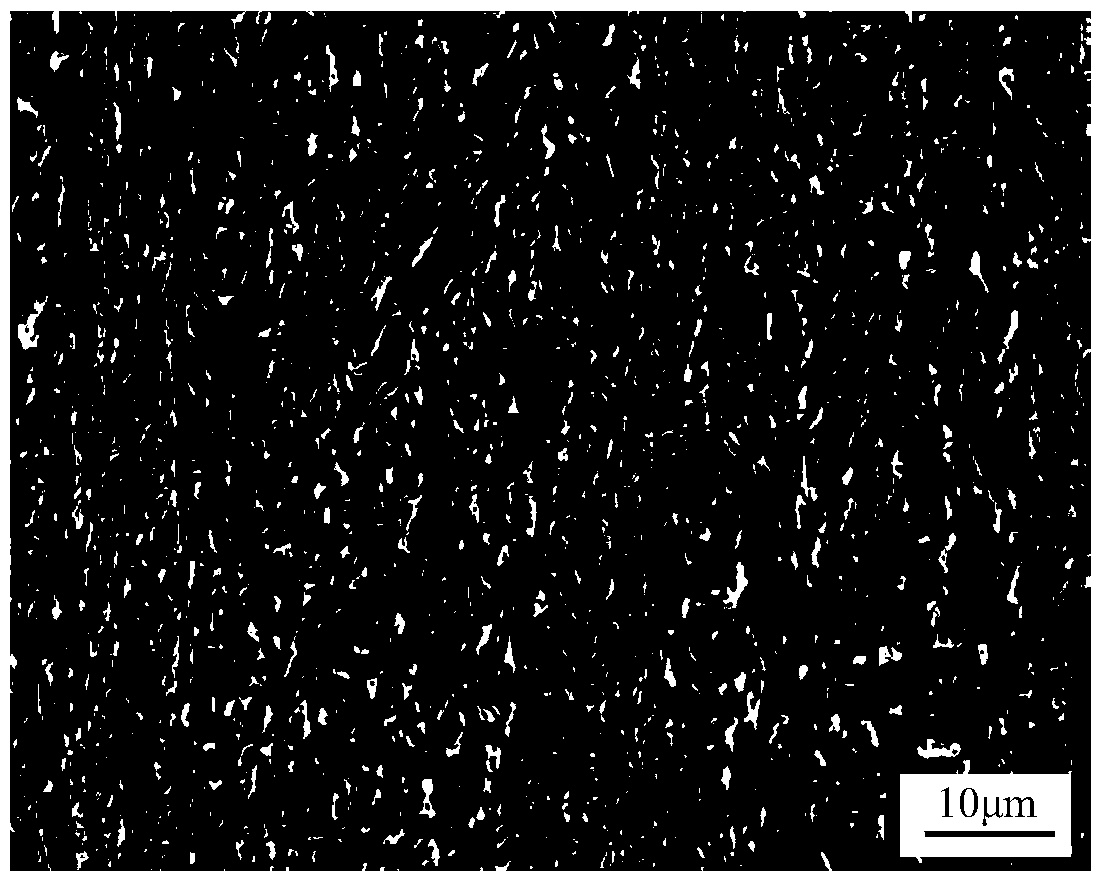 Method for manufacturing low-cost ultrafine grain dual-phase steel seamless tube on line