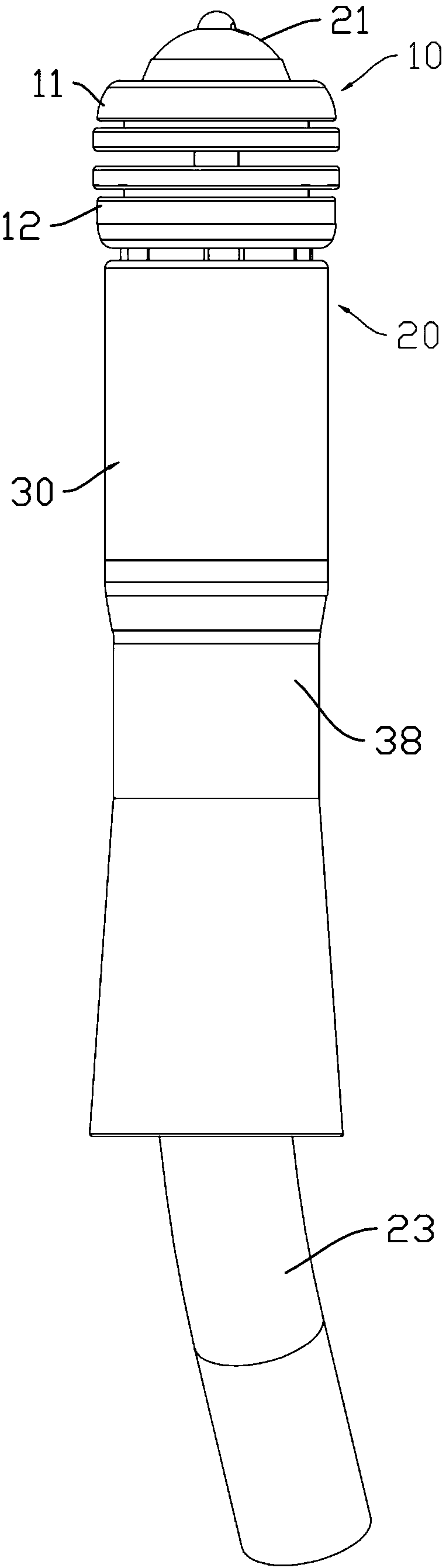 Pull-down assembly tool for magnetic anastomat