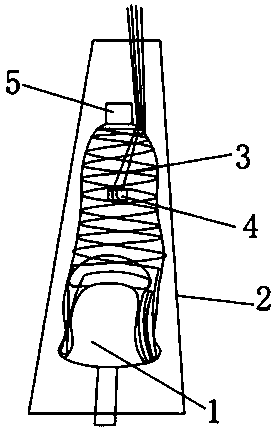 Prosthetic constant-temperature socket and manufacturing method