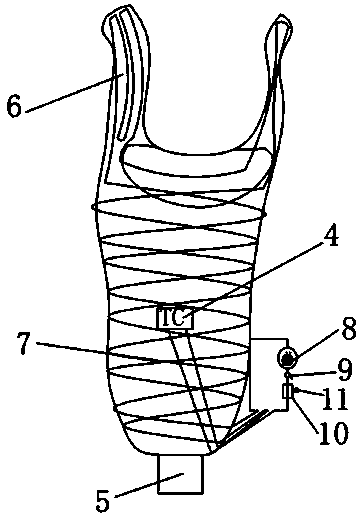 Prosthetic constant-temperature socket and manufacturing method