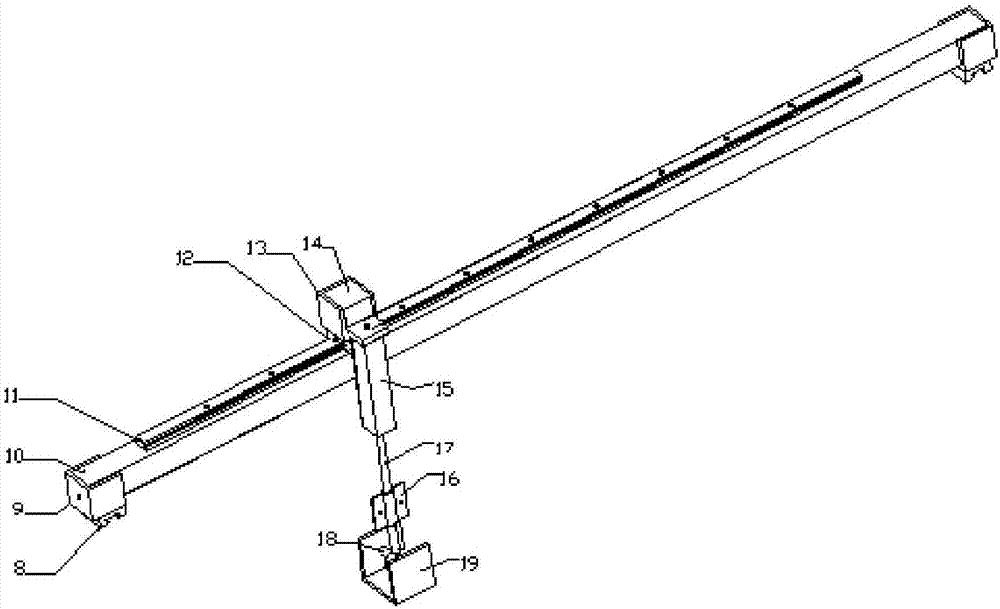 Measuring device and method suitable for lamination plate load-deformation mapping relation