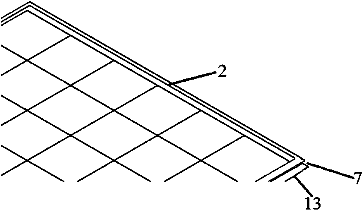 Waterproof frame of photovoltaic module and photovoltaic module comprising waterproof frame