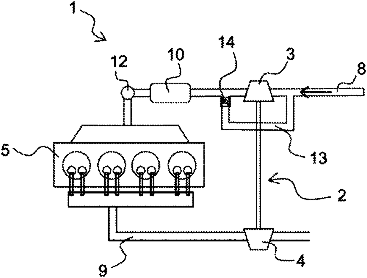 Method for the early opening of a discharge valve for a turbocharged heat engine