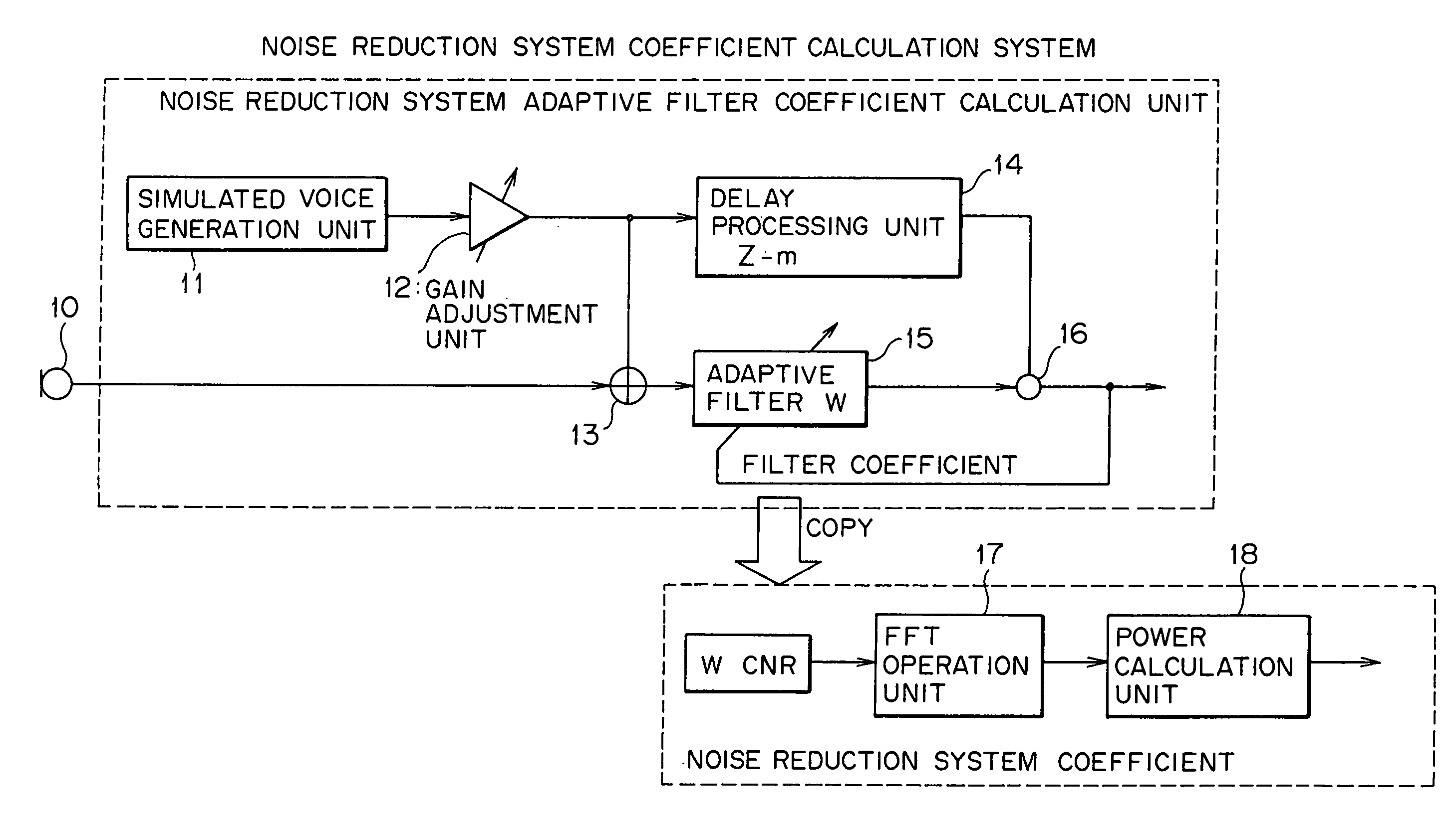 Voice feature extraction device