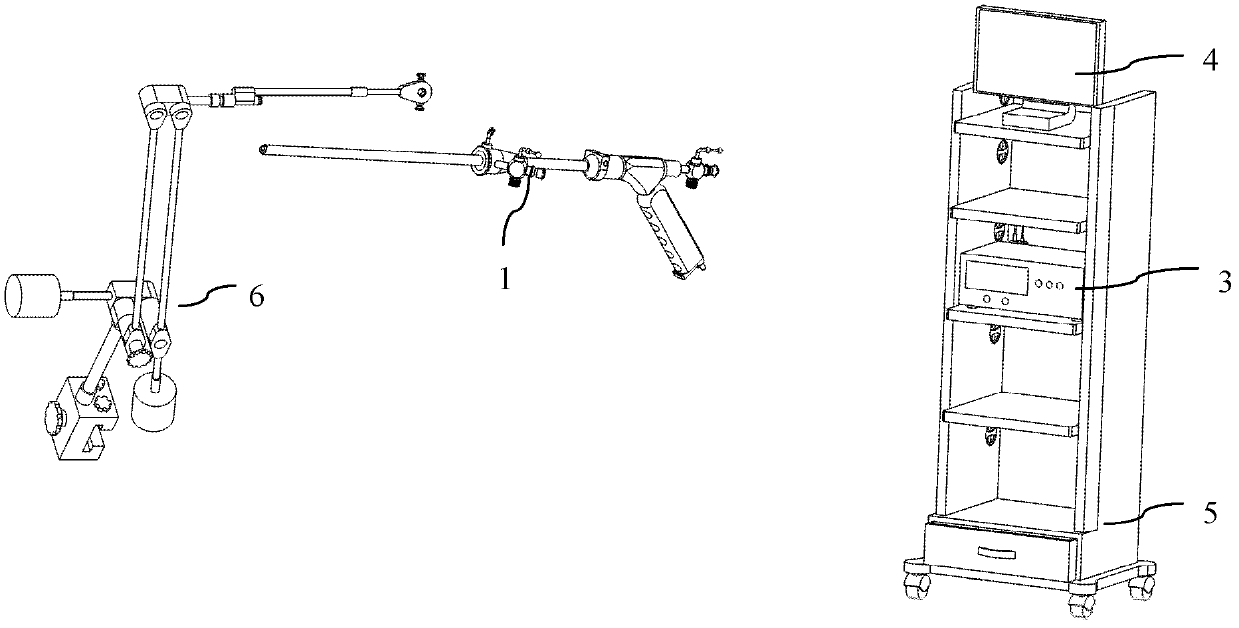 Wireless hysteroscopy system