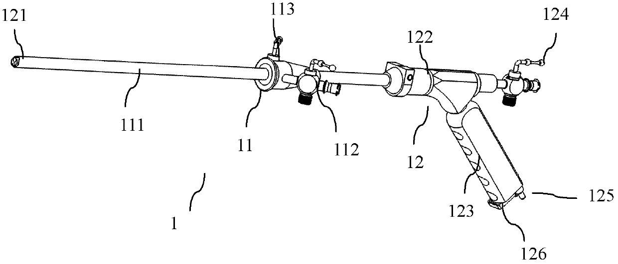 Wireless hysteroscopy system