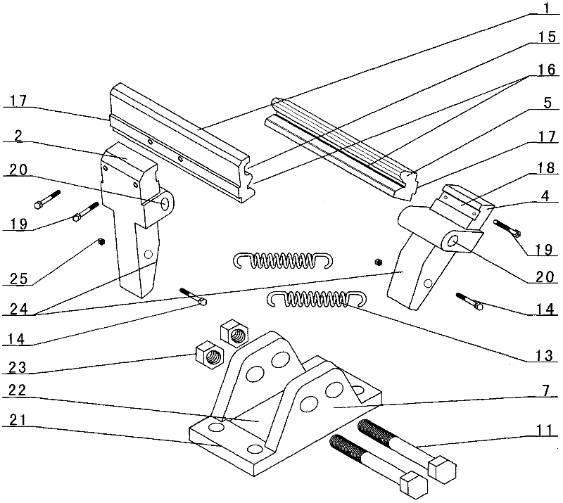 A centering clamping device for crystal material processing