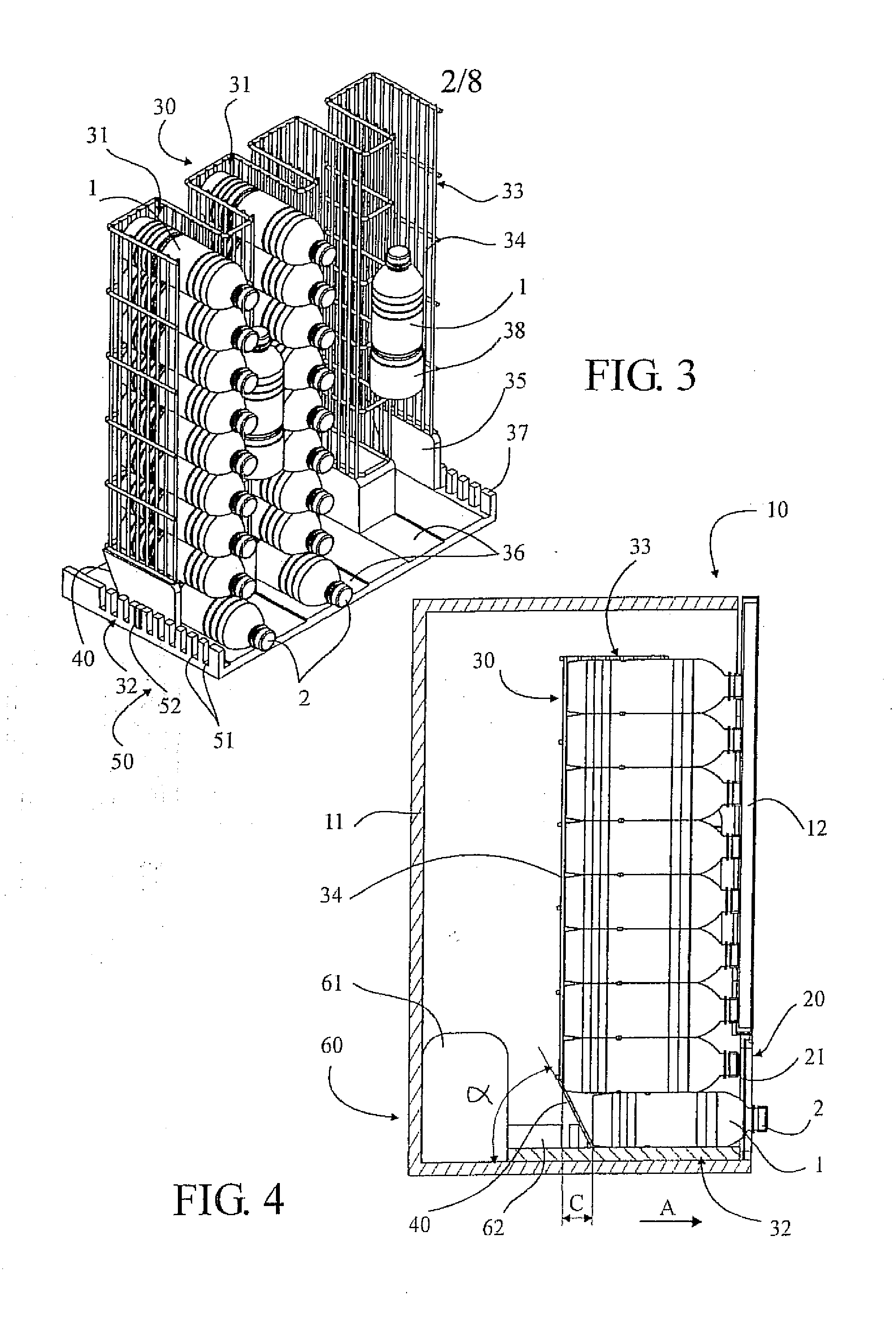 Dispenser of Consumable Products Such as Drinks