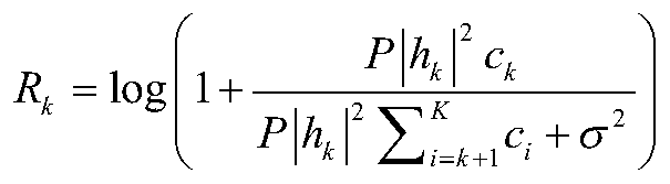 Heterogeneous network noma physical layer security transmission method