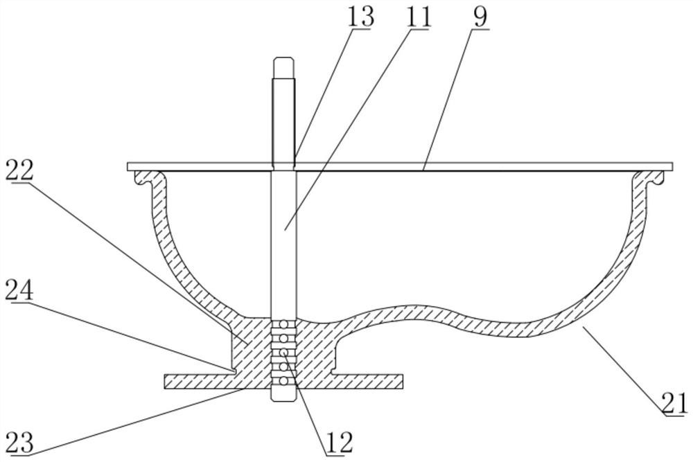 A special-shaped sprue cup for high-temperature alloy casting and its forming method