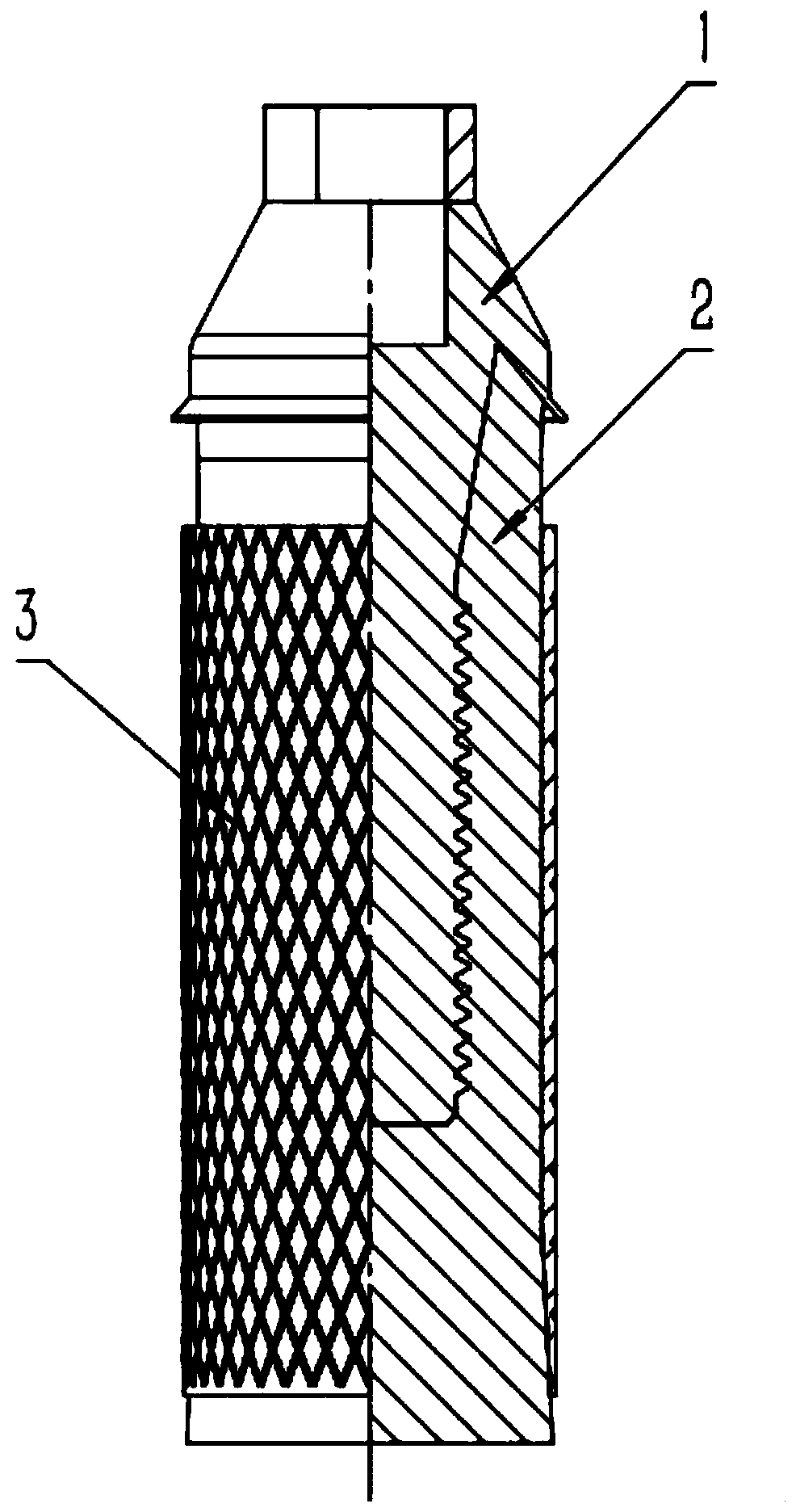 Expansion sleeve type dental implant