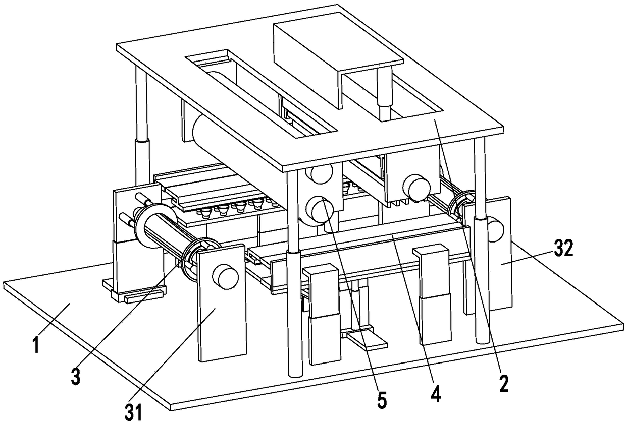 Automatic coating machine for plastic film surface