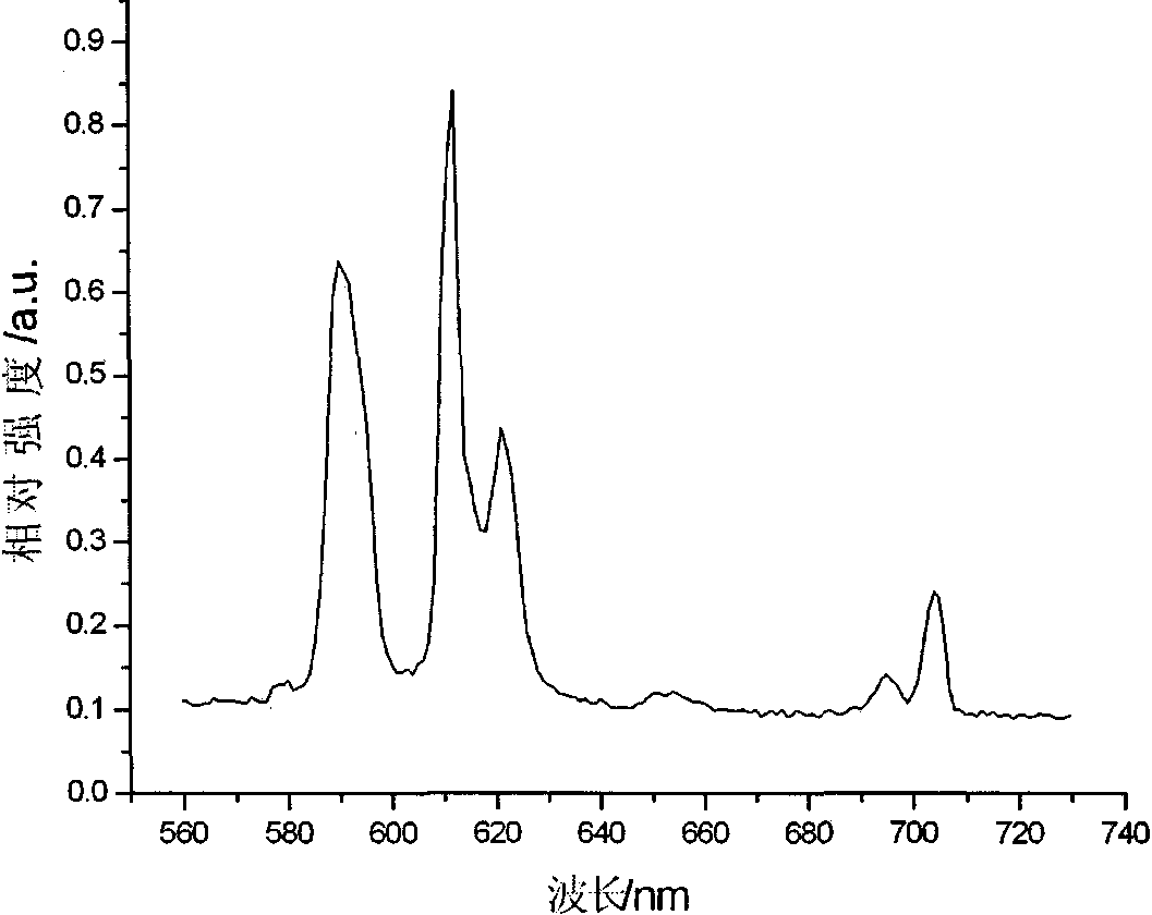 Phosphor and preparation method