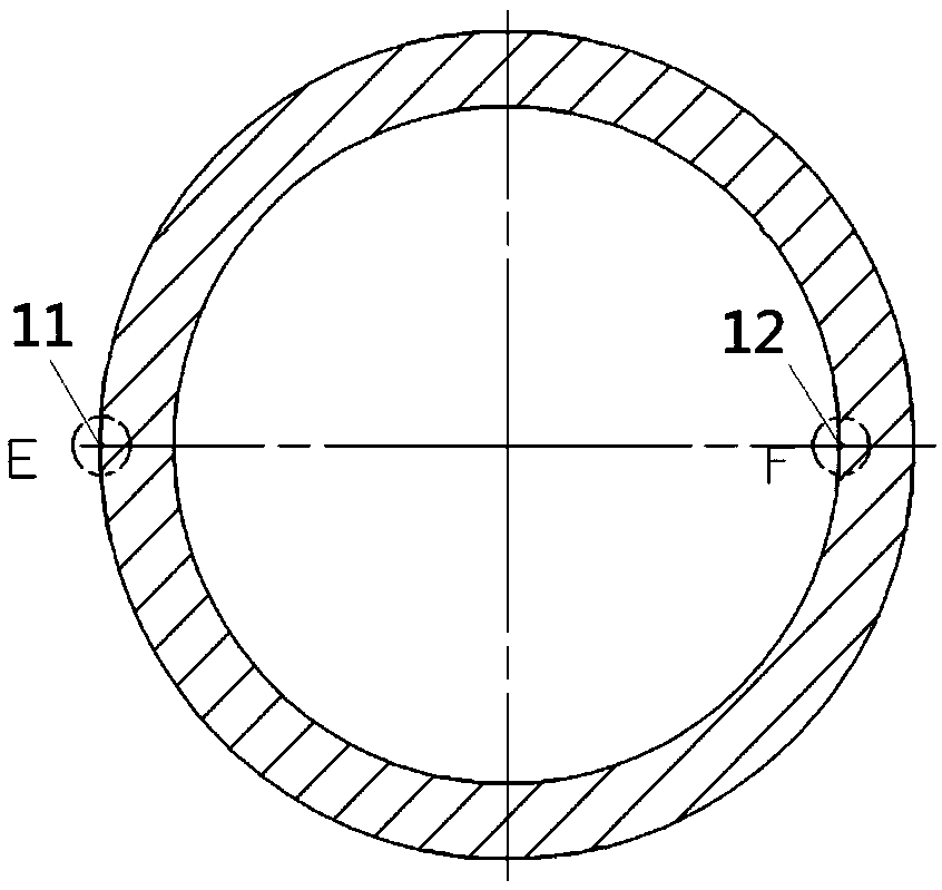 Reference block and flaw detection method for ultrasonic flaw detection of thick-wall high-pressure seamless steel pipe