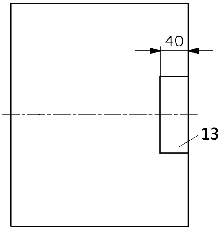 Reference block and flaw detection method for ultrasonic flaw detection of thick-wall high-pressure seamless steel pipe