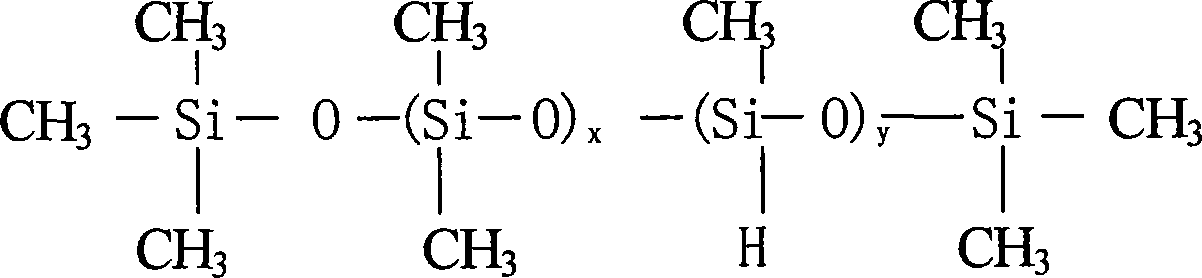 Process for producing polyvinyl chloride polymerization organosilicon inarch polyether antifoam agent