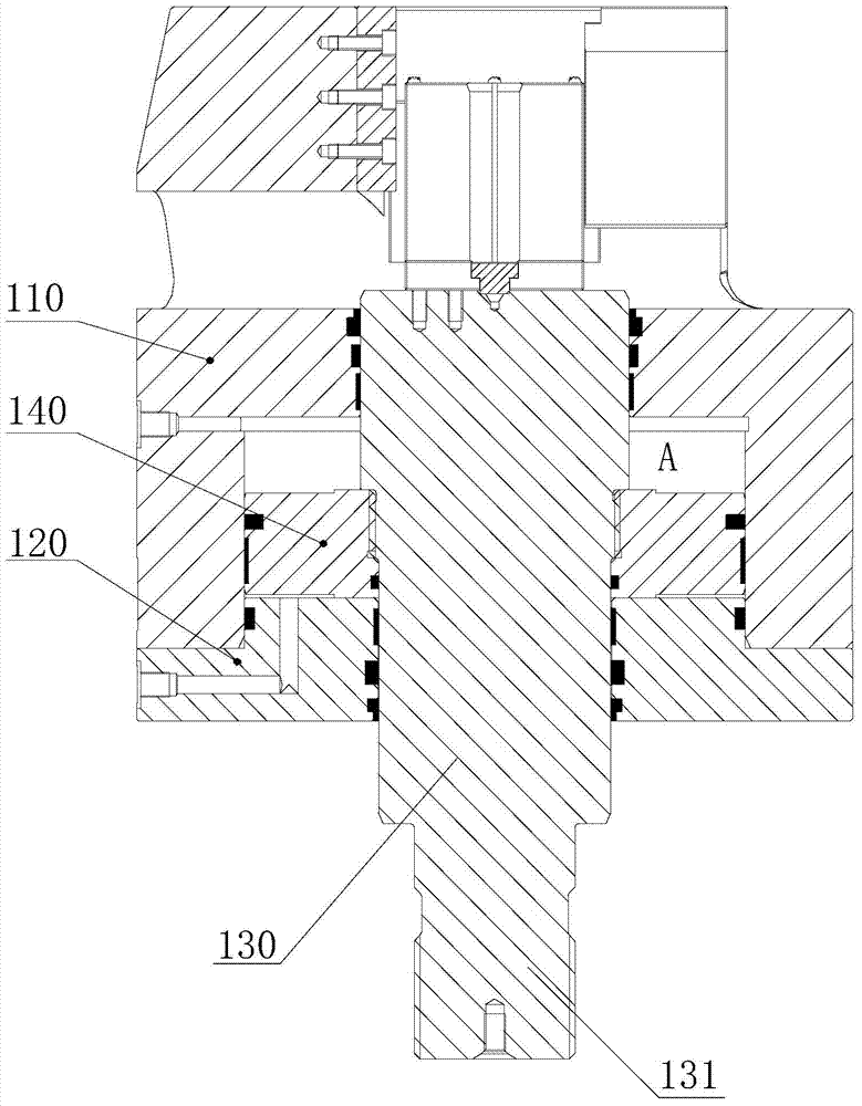 Semi-open type wedge-shaped horizontal sliding hydraulic clamp