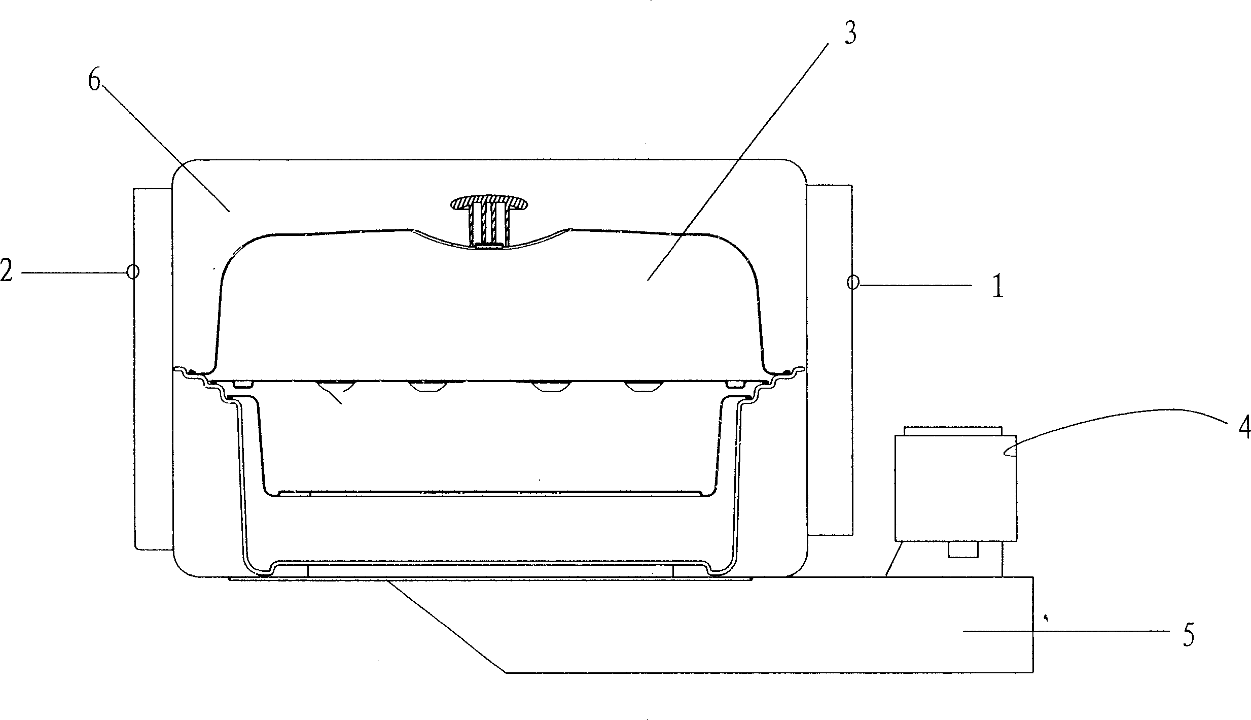 Microwave oven capable of preventing mistaken operation of roasting function