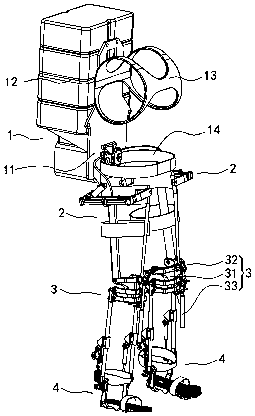 A Bionic Load Mobility Exoskeleton System