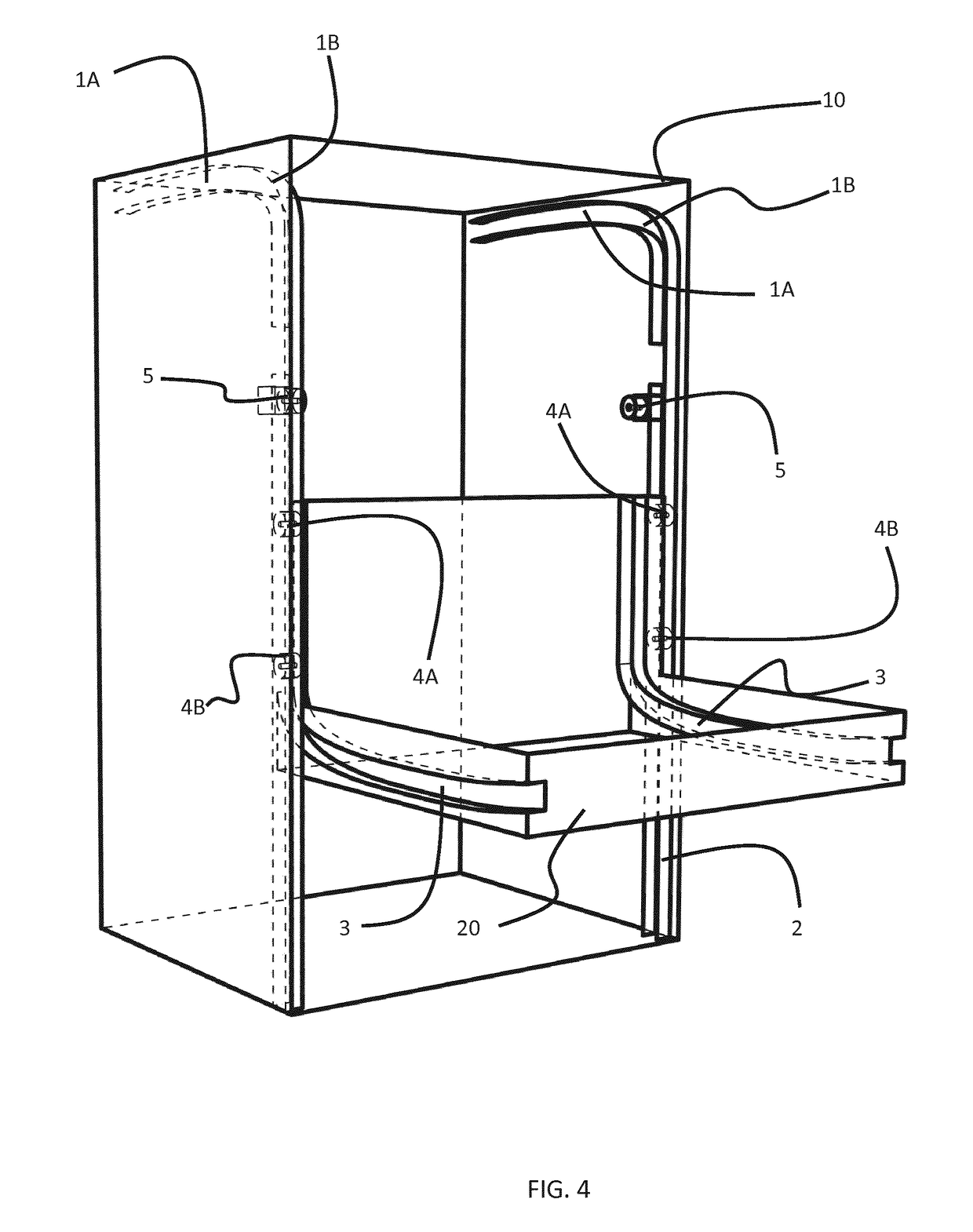 System for optimizing the accessibility of a storage compartment