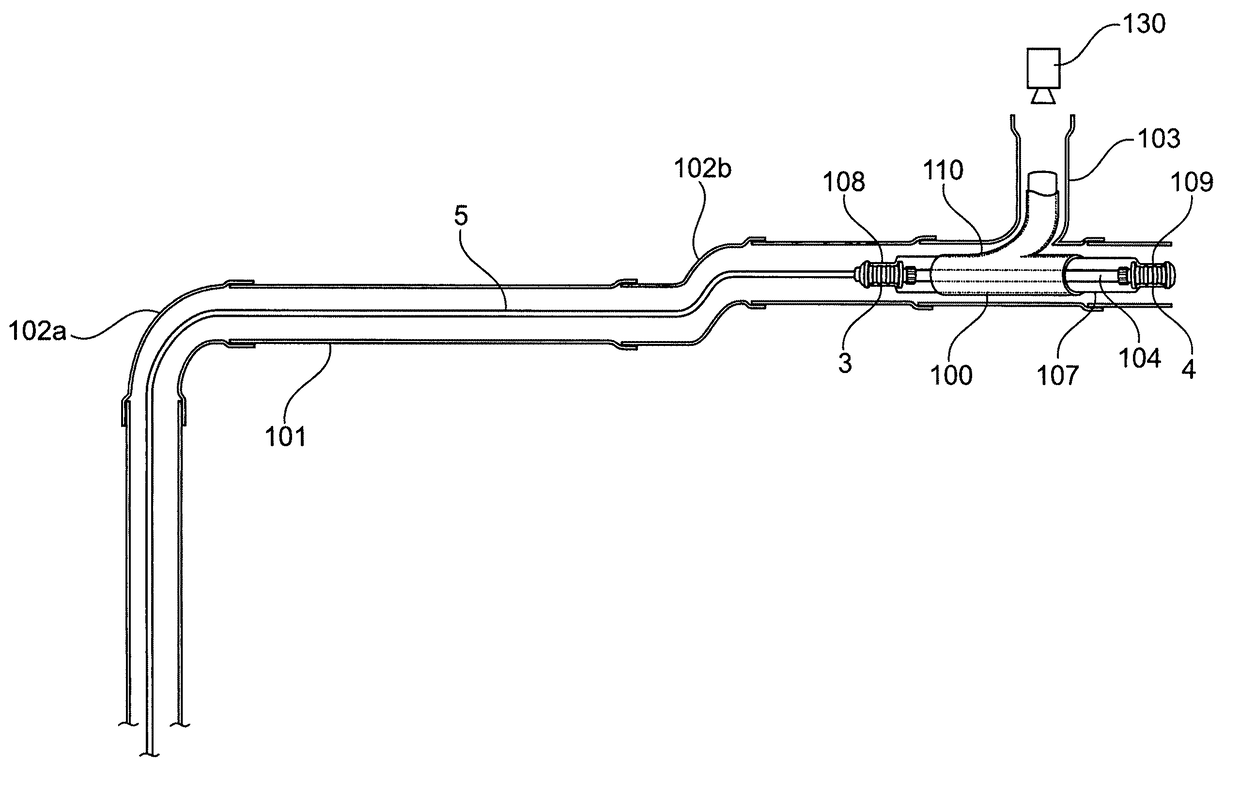 Apparatus and method for installing a liner in a pipe