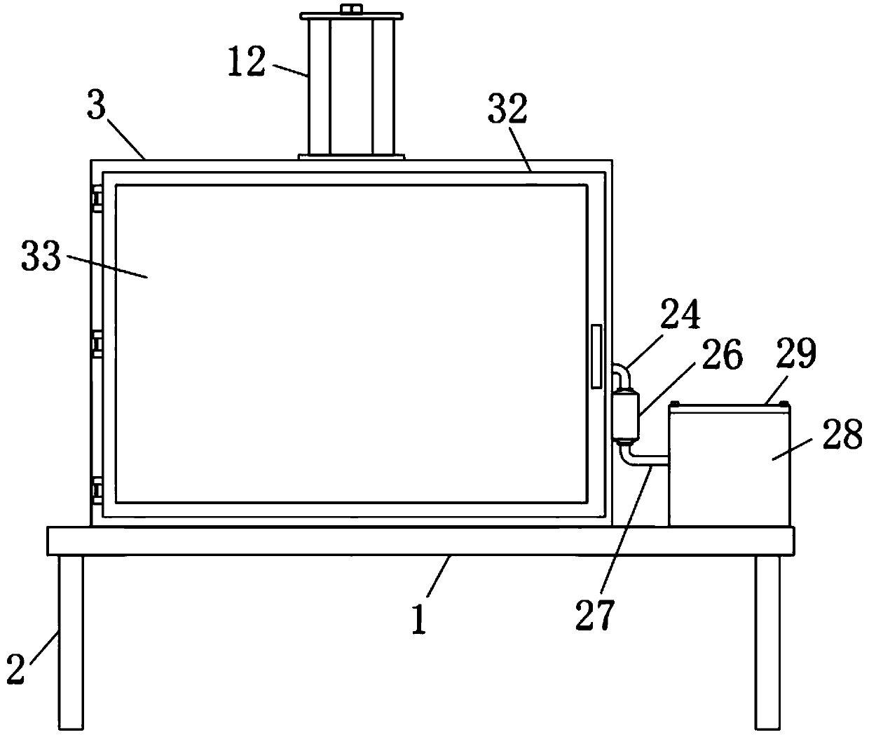 High-efficiency polishing device for automobile part