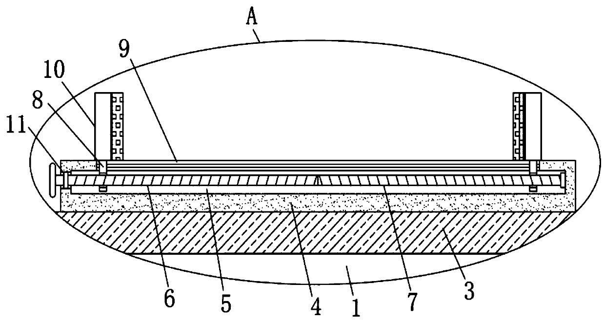 High-efficiency polishing device for automobile part