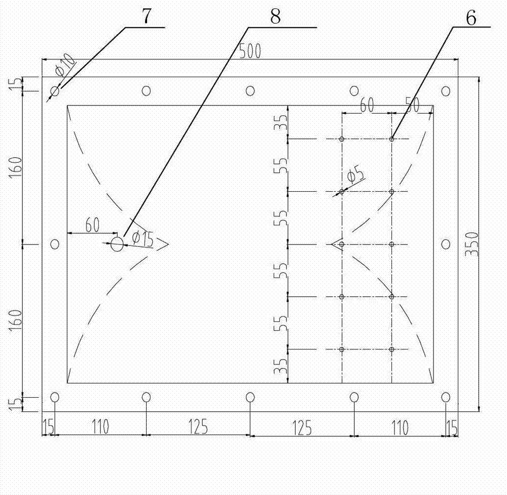 Reinforced grounding current diffusion device of power transmission line tower