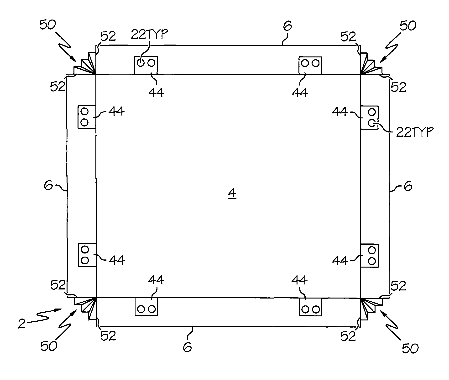 Slip sheet for transporting goods