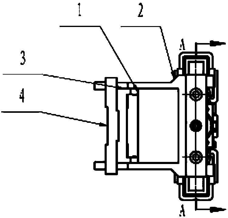 Reactor pressure vessel lower sealing head surfacing welding layer detection tool and method