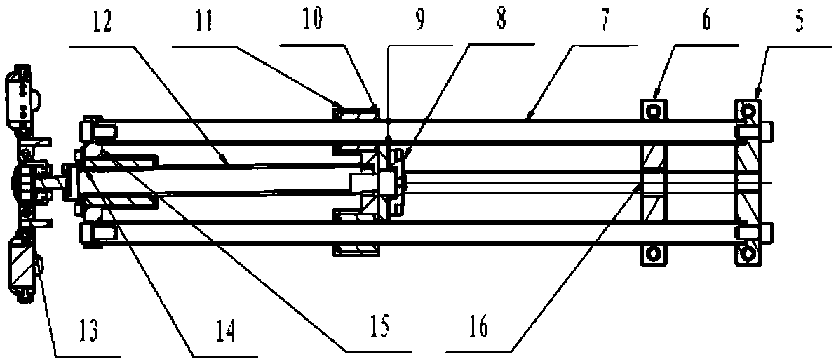 Reactor pressure vessel lower sealing head surfacing welding layer detection tool and method