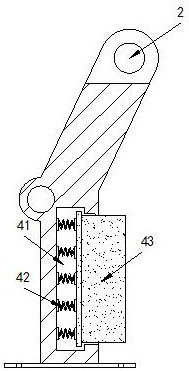 Highway bridge safety anti-collision guardrail equipment