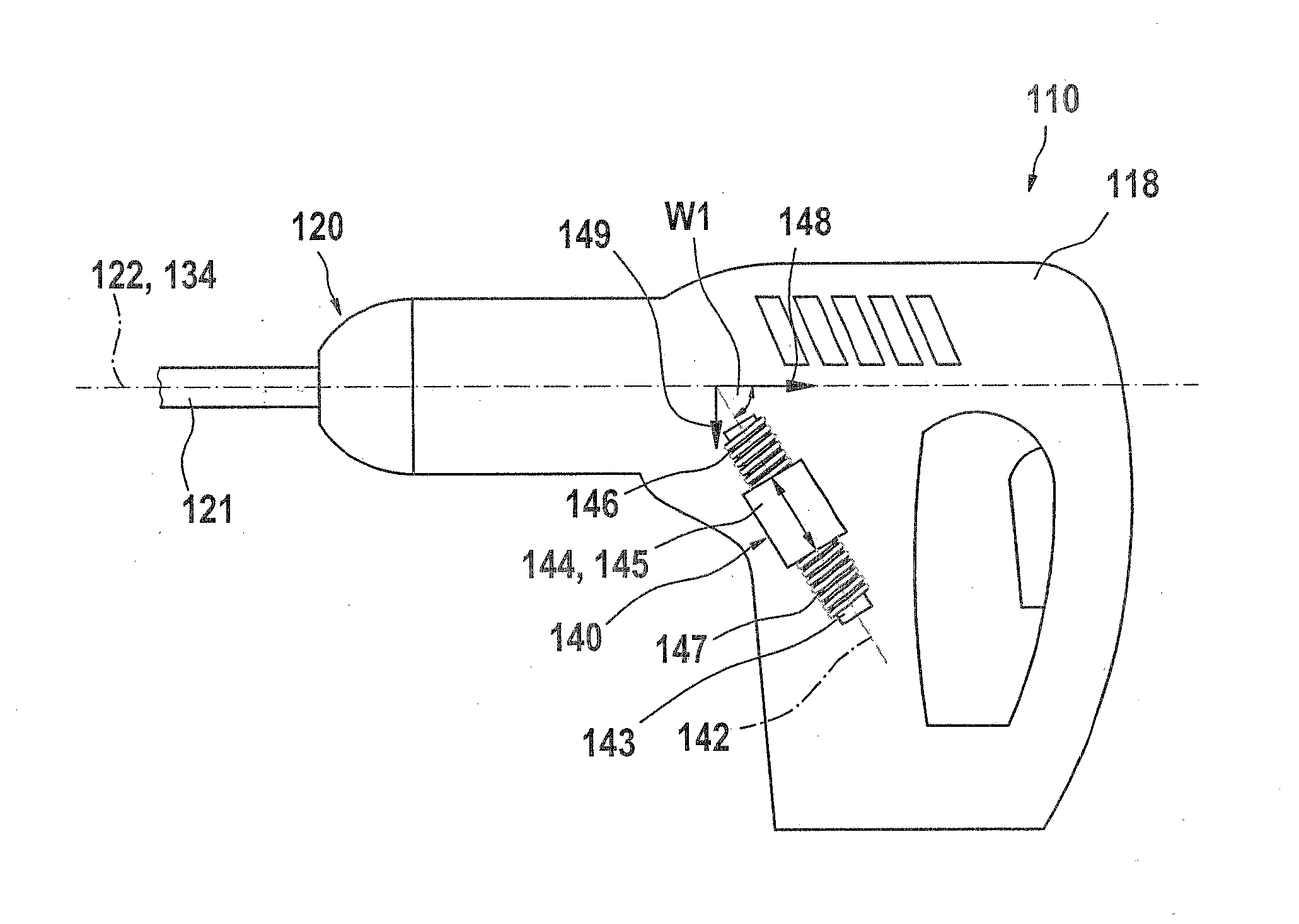 Hand-held power tool, particularly a drilling and/or chisel hammer, having a damper unit