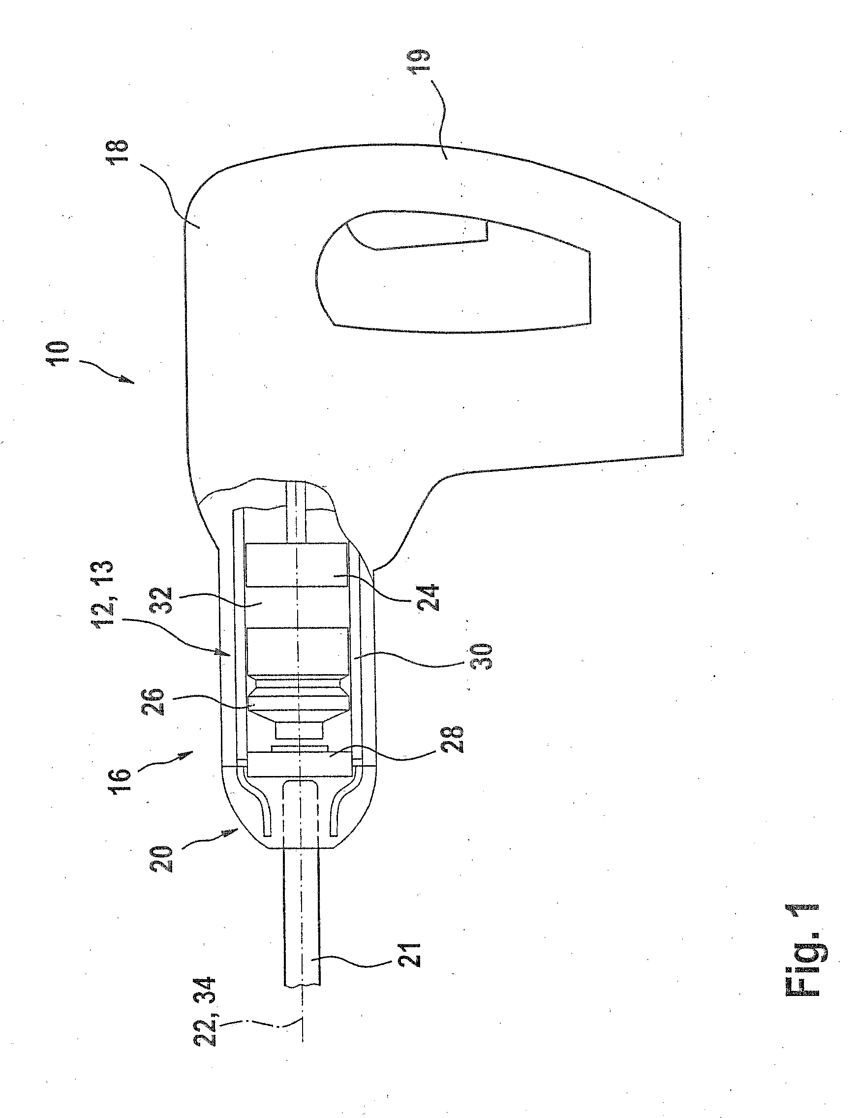 Hand-held power tool, particularly a drilling and/or chisel hammer, having a damper unit