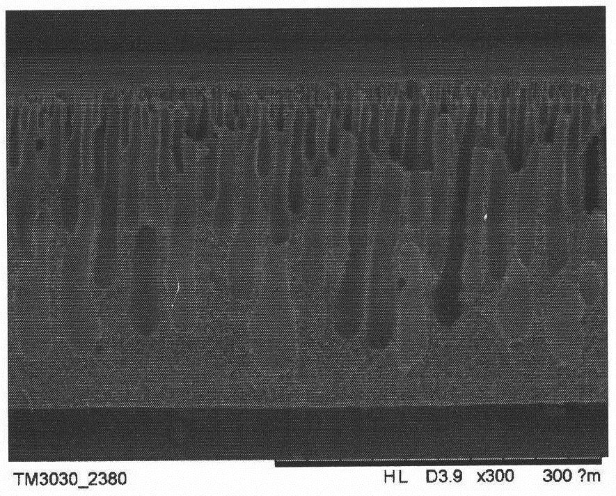 A kind of preparation method of superhydrophilic polymer film with demulsification function