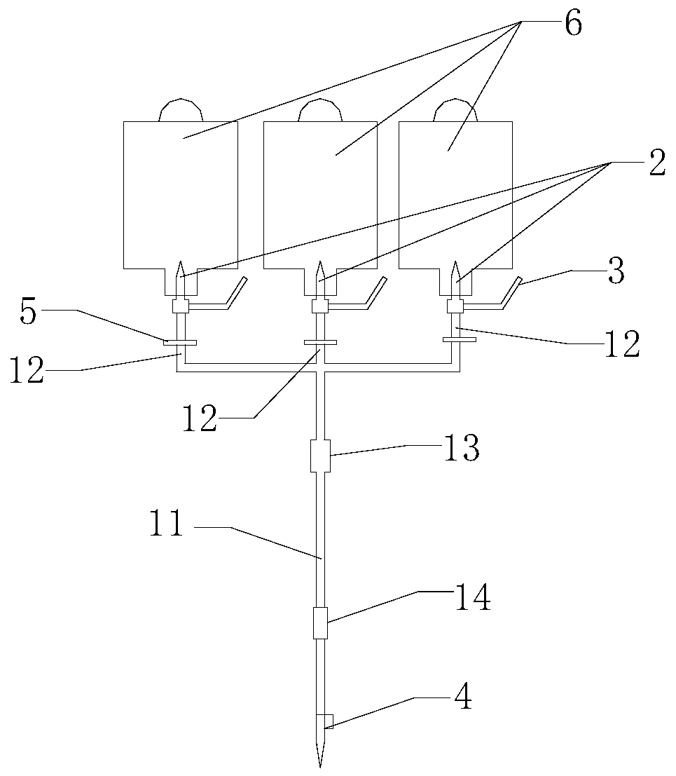 Disposable multi-tube infusion device