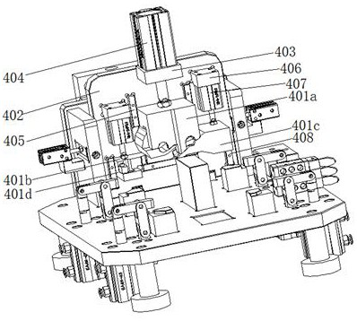 Tool for quickly crimping water nozzle