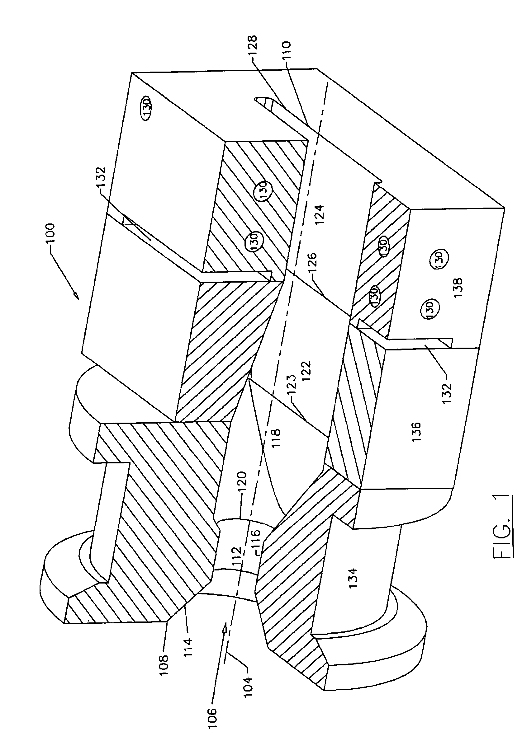 Die assembly and production process for profile extrusion