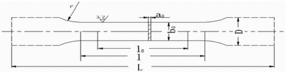 Quick acquisition method of true stress strain curve in whole process of uniaxial drawing