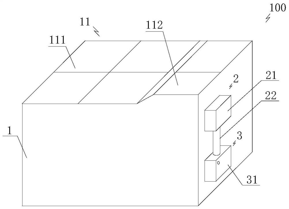 Well flushing return material processing device and processing method thereof