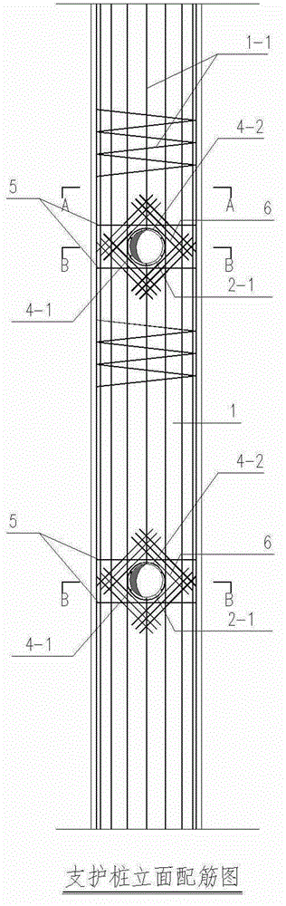 A Construction Method for Improving the Integrity and Lateral Rigidity of Double-row Support Pile in Foundation Pit