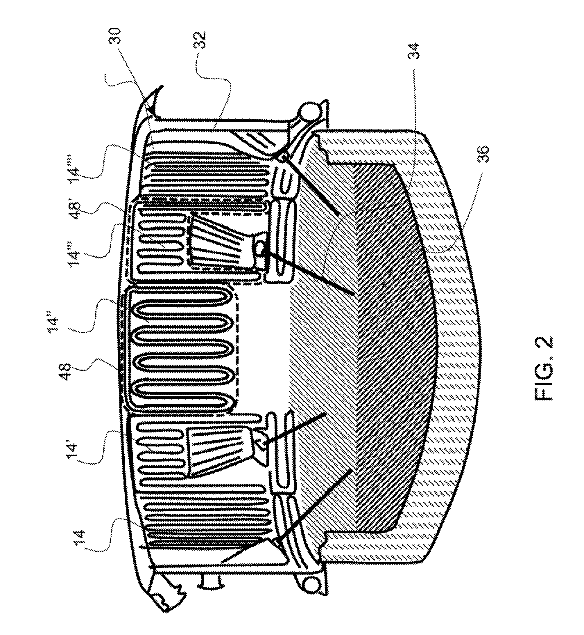 Furnace cooling panel monitoring system