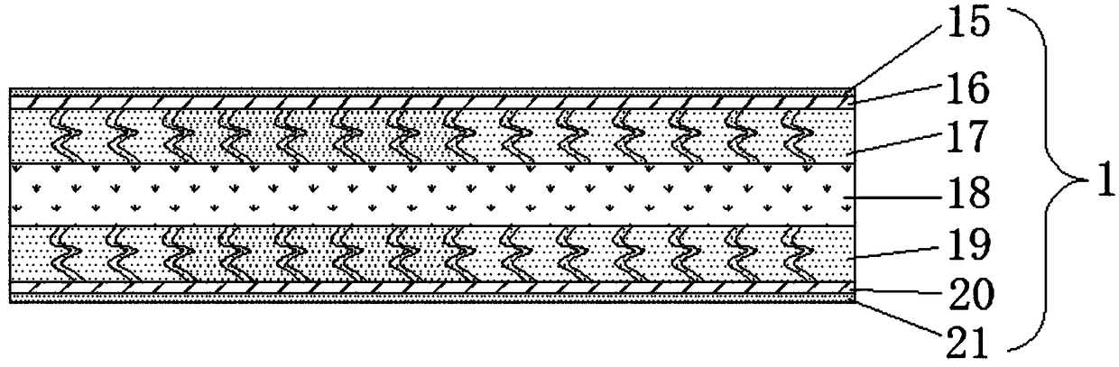 Carbon-fiber-reinforced composite fireproof plate