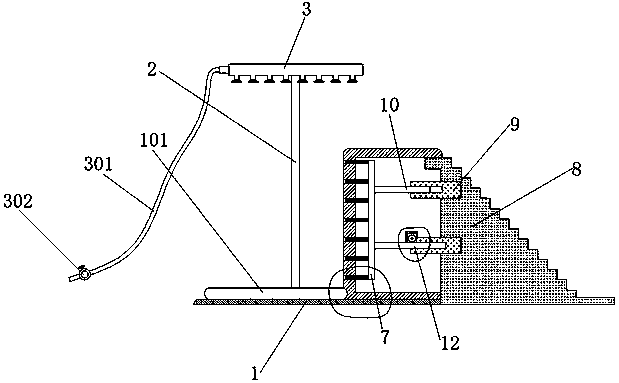 Special climbing device for military training